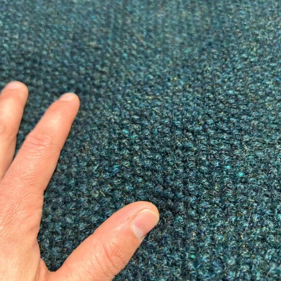 Cabelas 1/4 Zip Wool Blend Pullover Pockets Men's XL Green USA Made VTG 90s - Picture 8 of 8